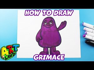 How to Draw Grimace