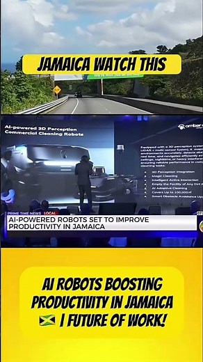 AI Robots Boosting Productivity in Jamaica 🇯🇲 | Future of Work!
