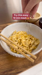 5 ingredients 10 minutes = easy deliciousness 😍 #mrchens #handpullednoodles #chillioil | Mr Chen's Dumplings