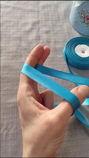 How to Make a Perfect Ribbon Bow in Seconds | Easy DIY Bow Tutorial #shorts