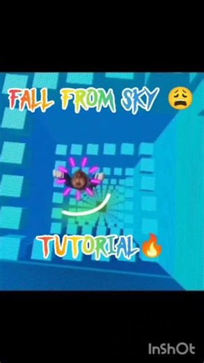 FALL FROM SKY PT.2 🎵 Roblox Trend Tutorial (Jumpstyle + Hardstyle Moves) ⚡#roblox #gaming #trending