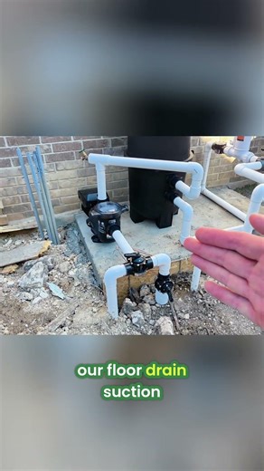Pool Re-plumbing Secrets: Skimmer, Drain & Filter System Explained! #shorts