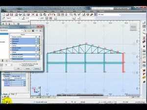 Autodesk Robot - rama płaska - tutorial