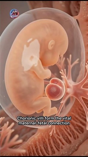 The Moment Life Finds Its First Home | The Miracle of Implantation #fetaldevelopment #umbilical