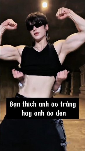 Khi 2 anh trai đẹp 6 múi nhảy, bạn thích anh áo trắng hay áo đen #metraidep #traidep #handsome