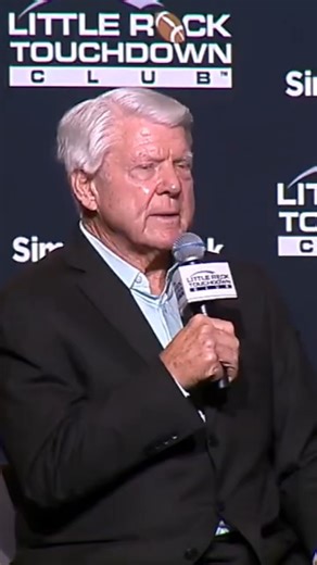 NFL legend, Jimmy Johnson, talks about about not getting the head coaching job for the Arkansas Razorbacks 😱 | Little Rock Touchdown Club