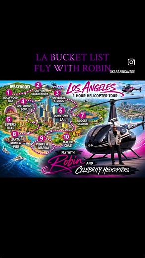 Experience Los Angeles from the Sky: One Hour Helicopter Tour