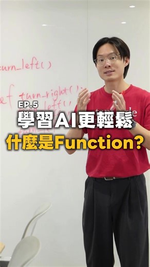 簡單了解程式中的 Function 概念