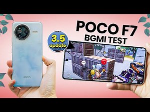 POCO F7 (Redmi K80) - 90 FPS BGMI Test | BGMI 3.5 Update