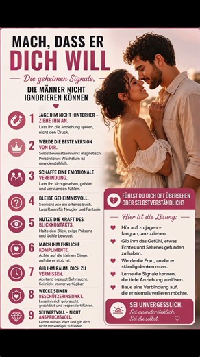 10 Psychologische Tricks, mit denen ER plötzlich nur noch an DICH denkt! #psychologie #liebe