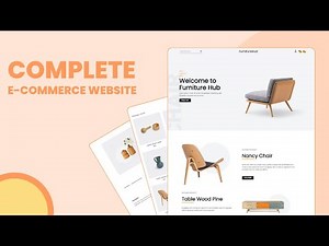E-Commerce Website in HTML CSS & JavaScript | website tutorial for beginners | woo Commerce tutorial