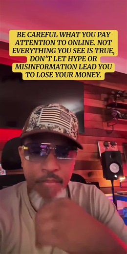 BE CAREFUL WHAT YOU PAY ATTENTION TO ONLINE. NOT EVERYTHING YOU SEE IS TRUE—DON’T LET HYPE OR MISINFORMATION LEAD YOU TO LOSE YOUR MONEY.#crypto #foryoupage #marketanalysis #blockchain #bitcoin