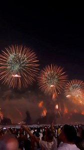 beachside fireworks to start the year ✨ #happynewyear | Osha Waiters