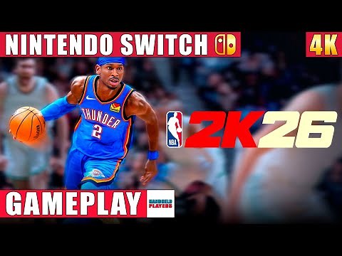 NBA 2K26 Nintendo Switch 1 Gameplay in 4K