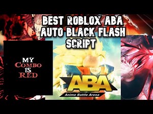 Black Flash Macro Cottom Hub ROBLOX *BEST ABA SCRIPT*