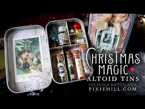 Christmas Magic Altoid Tin