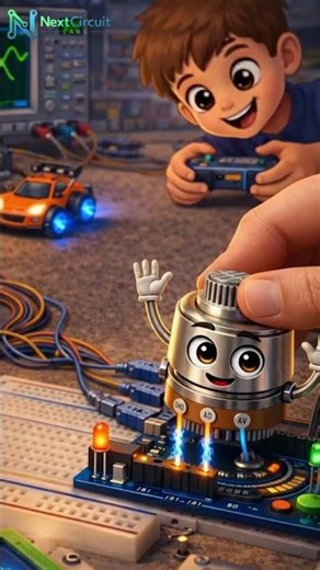 What is a Potentiometer? Easy Electronics for Kids | Tiny Tech Stories