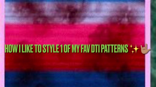 Estilo de patrones en DTI: mi favorita