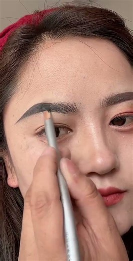 Natural black-gray #eyebrow tutorial #eyebrow drawing tutorial for beginners #wild