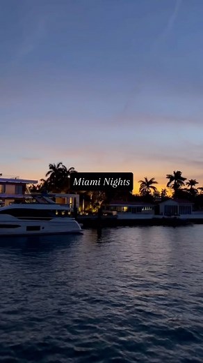 Miami nights: where the city never sleeps and the vibes are always electric. ✨🌴 #MiamiMagic #NightLife #MiamiNights #MiamiVibes #CityLights #ElectricNights #MiamiLife #SouthBeach #NightOut #VibrantMiami #MagicCity #TropicalNights #miami #southbeach #boat #yacht | Brandon Patrick