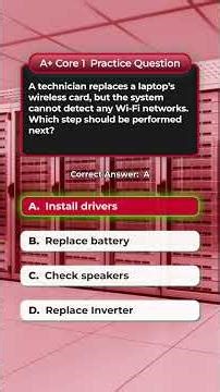 CompTIA A+ Core 1 Practice Question: Think You Can Get This Right? 🤔