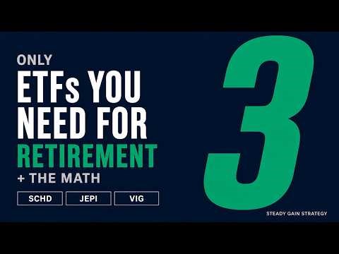 Stop Overcomplicating It: These 3 ETFs Are All You Need for Retirement