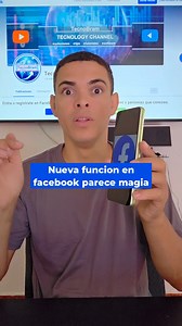 Nueva funcion en facebook #androidtips #telefonos #tutorial #tecnico | TecnoBram