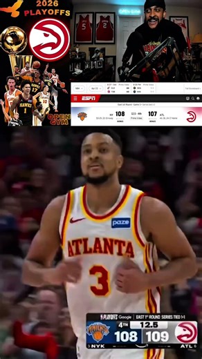 HAWKS WIN GAME 3! | Highlights from GAME 3 | Hawks vs Knicks | #truetoatlanta #atlantahawks