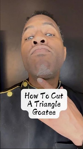 TRIANGLE DISCONNECTED GOATEE TUTORIAL | STEP BY STEP #goatee #triangle #beardcare