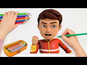 How To Draw Rudra easy step by step / Rudra cartoon drawing