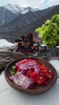 Secret Mountain Smoked Chicken: Straw-Baked Recipe #Shorts