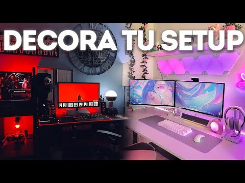 8 IDEAS to DECORATE your SETUP