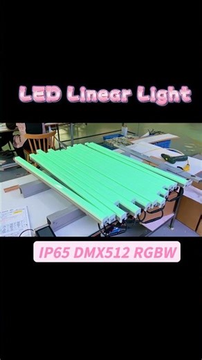IP65 DMX512 RGBW Landscape Architectural Aluminum Alloy LED Wall Washer Light Led Linear Light