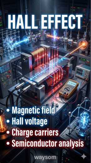 Hall Effect#education #engineeringphysics #facts #engineeringshorts #learn #halleffect #hallvoltage