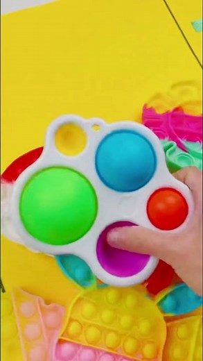 DIY Viral FIDGET TOY BOARD Game 🤩 Trading TikTok Fidget Toys - Squishy, POP IT deutsch #shorts