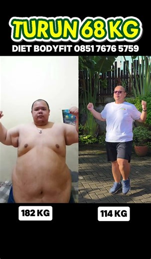 BODYFIT'S ONLINE GUIDED DIET AND EXERCISE CAN LOSE 68 KG