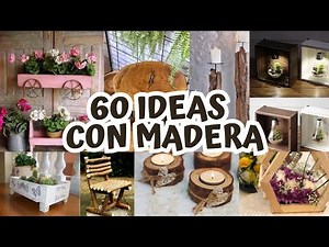 ⬆️60 SURPRISING IDEAS with WOOD | WOOD CRAFTS