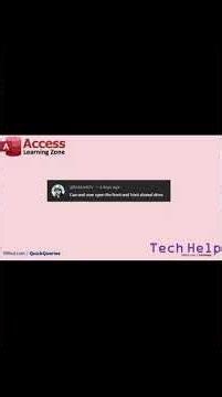Never let users share a single Access front end from a network drive.