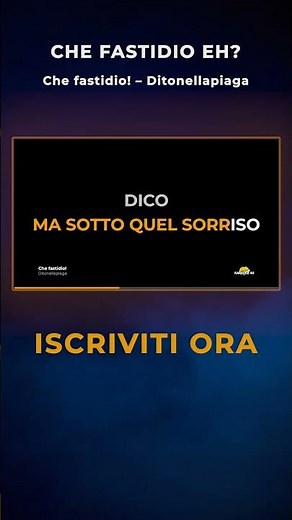Che fastidio! - Ditonellapiaga | KARAOKE e BASE STRUMENTALE #sanremo2026
