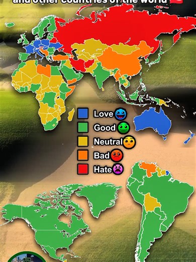 Relations between Austria and other countries of the world 🇦🇹 ⚠️ This post was not made to offend anyone, it was not made to benefit. I hope you enjoy my posts ⚠️ Like & subscribe for my channel! @valaney_mapper_1997 This post is 100% created by me, the map is also redrawn & redesigned by me. Please respect my work & by stealing my posts, uploading them to your channel you'll receive a strike ⚠️ #valaneymapper #foryou #foryoupage #fyp #fyppage #map #world #maps #mappingvideo #mappingvideos #ma