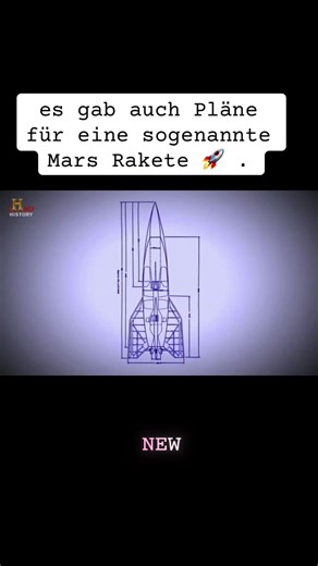 Teil 508 es gab auch Pläne für eine sogenannte maßrakete.#virales #fyp #alien #rakete #mars