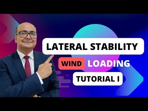 25 Lateral stability Tutorial – I (Wind Loading Worked Example) Eurocode 3 Steel Design series
