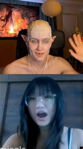 Gollum goes on Omegle 😂