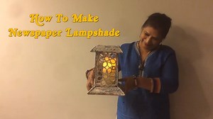 65K views · 146 reactions | In this tutorial I show you easy way of making a lampshade all by yourself. Try it and send me pictures. Concept and Artist - Seema Tungare youtube - https://www.youtube.com/c/seemasart | Seema's Art | Facebook