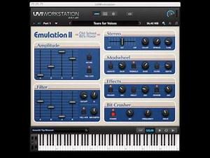 UVI Emulation II Demo