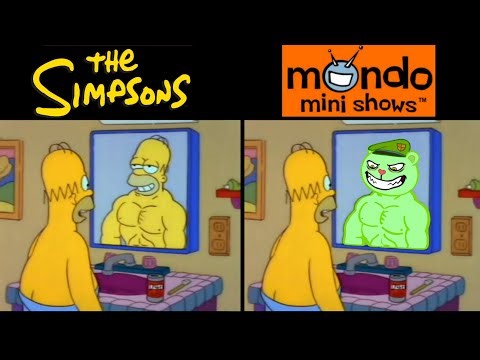 CROSSOVERS IN HAPPY TREE FRIENDS (ADULT CARTOONS) PART 9 HOMER | EL PLEXPERO