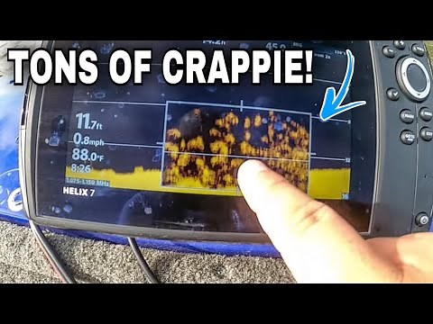 How To Locate Brush Piles With Side Imaging For CRAPPIE Made EASY!