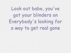 Real Gone Lyrics