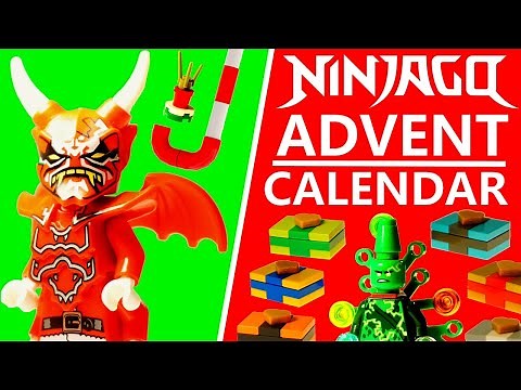 I built a LEGO NINJAGO ADVENT CALENDAR (2022 edition)