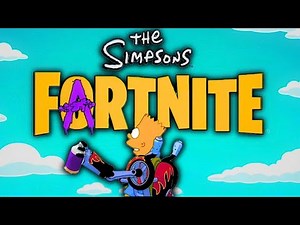 A Springfield Fortnite - Simpsons Battle Pass